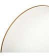 ATMOSPHERA - Grand Miroir mural en Métal Doré D 76 cm - vignette