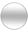ATMOSPHERA - Grand Miroir mural en Métal Noir  D 76 cm - vignette