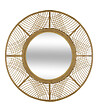 ATMOSPHERA - Grand Miroir mural en Bambou D 70 cm - vignette