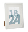 ATMOSPHERA - Cadre photo en Bois Blanc pour Photo 18 x 24 cm - vignette