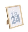 ATMOSPHERA - Cadre Photo en Bois Doré pour Photo 18 x 24 cm - vignette