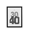 ATMOSPHERA - Cadre photo en Bois Noir pour Photo 30 x 40 cm - vignette