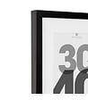 ATMOSPHERA - Cadre photo en Bois Noir pour Photo 30 x 40 cm - vignette