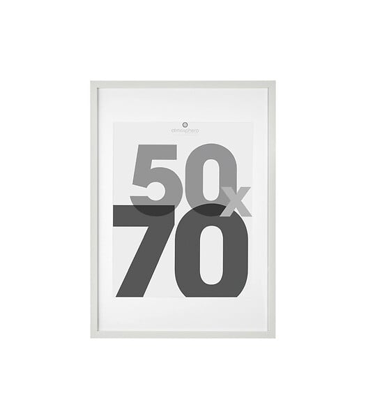 ATMOSPHERA - Cadre Photo Blanc pour Photo 50 x 70 cm - large