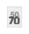 ATMOSPHERA - Cadre Photo Blanc pour Photo 50 x 70 cm - vignette