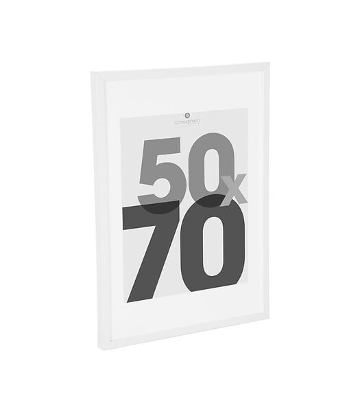 ATMOSPHERA - Cadre Photo Blanc pour Photo 50 x 70 cm - large