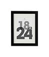 ATMOSPHERA - Cadre photo en Bois Noir pour Photo 18 x 24 cm - vignette