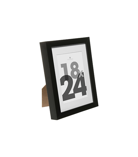 ATMOSPHERA - Cadre photo en Bois Noir pour Photo 18 x 24 cm - large