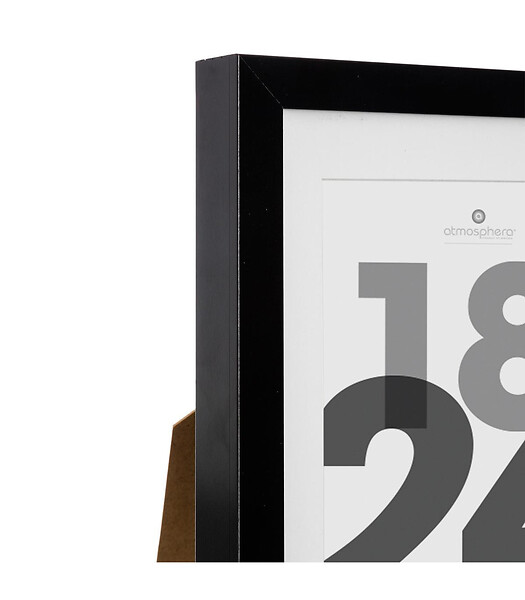 ATMOSPHERA - Cadre photo en Bois Noir pour Photo 18 x 24 cm - large