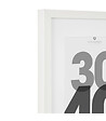ATMOSPHERA - Cadre photo en Bois Blanc pour Photo 30 x 40 cm - vignette