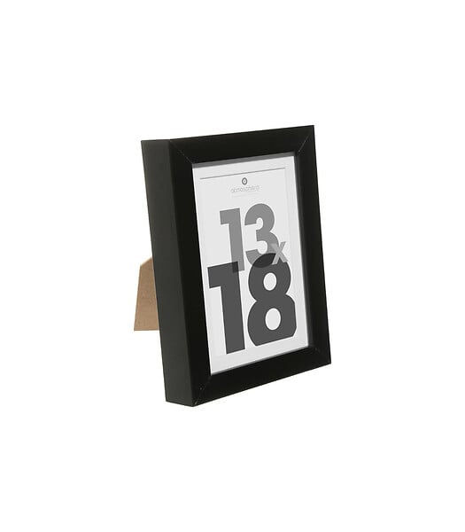 ATMOSPHERA - Cadre photo en Bois Noir pour Photo 13 x 18 cm - large