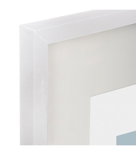 ATMOSPHERA - Cadre photo en Bois Blanc pour Photo 13 x 18 cm - large