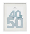 ATMOSPHERA - Cadre photo en Bois Blanc pour Photo 40 x 50 cm - vignette