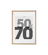 ATMOSPHERA - Cadre Photo Beige Naturel pour Photo 50 x 70 cm - vignette