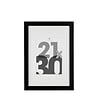 ATMOSPHERA - Cadre photo en Bois Noir pour Photo 21 x 30 cm - vignette