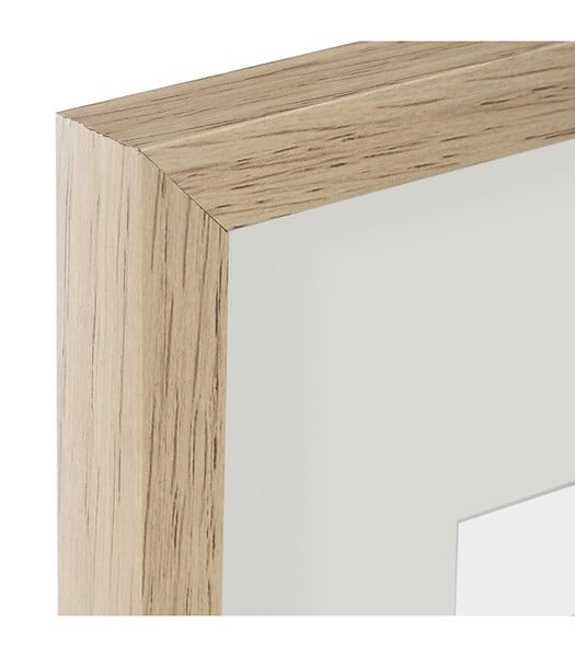 ATMOSPHERA - Cadre photo en Bois Naturel pour Photo 18 x 24 cm - large