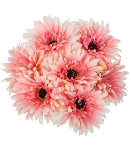 ATMOSPHERA - Bouquet de Fleurs artificielles 7 Gerberas D. 17 x H. 26 cm - large