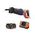 AEG - Pack AEG 18V - Scie sabre Brushless 32 mm - Batterie 4.0 Ah - Chargeur - vignette