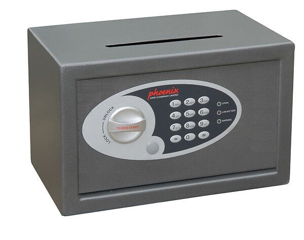 PHOENIX SAFE - Coffre Fort De Dépôt Vela Ss0801ed - large