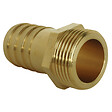 SOMATHERM FOR YOU - Raccord cannelé droit - Mâle 3/4" pour tuyau d'arrosage Ø20mm - vignette