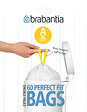 BRABANTIA - Sacs compostables pour poubelle - Code S - 6L - Vert - vignette