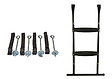 KANGUI - Trampoline Ø 300cm + filet de sécurité + échelle + kit ancrage - PUNCHI 300 Vert - vignette