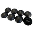 KANGUI - KANGUI Lot de 8 capuchons de poteaux noir 25mm pour trampoline - vignette