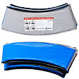 KANGUI - KANGUI Coussin de protection trampoline Ø 360 cm - Bleu et Gris - vignette