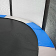 KANGUI - KANGUI Coussin de protection trampoline Ø 360 cm - Bleu et Gris - vignette
