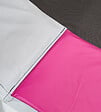 KANGUI - KANGUI Coussin de protection trampoline Ø 360 cm - Rose et Gris - vignette