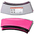 KANGUI - KANGUI Coussin de protection trampoline Ø 305 cm - Rose et Gris - vignette