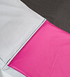 KANGUI - KANGUI Coussin de protection trampoline Ø 305 cm - Rose et Gris - vignette