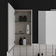 PLANETE BAIN - Armoire de salle de bain 40x80 laqué blanc brillant à suspendre - vignette