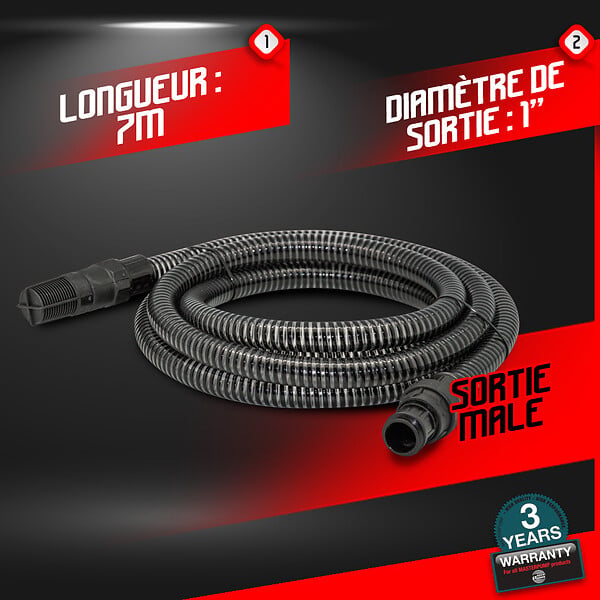 MASTER PUMPS - Kit d'aspiration 7M - large