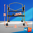 WORKMEN STORAGE - échafaudage pliant en acier - Elem Technic - vignette