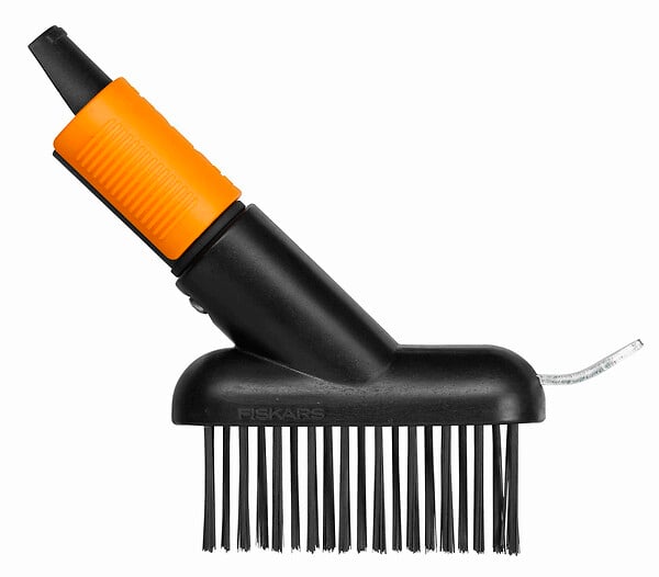 FISKARS - Brosse à joints QuikFit - Acier et plastique - Poils 110mm - large