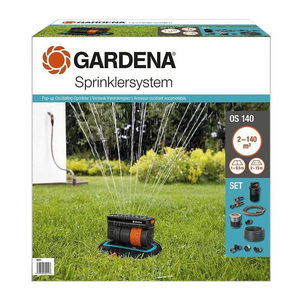 GARDENA - Kit Arroseur Oscillant Escamotable Os 140 - large