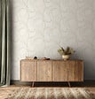 GRANDECO - Papier extérieur et intérieur - motif linares blanc - vignette