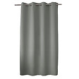 C MA DECO - Rideau occultant 8 œillets - Gris - 140x180cm - vignette