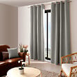 C MA DECO - Rideau occultant 8 œillets 140x240cm Gris - vignette