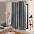 C MA DECO - Rideau occultant 16 œillets - Gris - 300x240cm - vignette