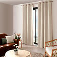 C MA DECO - Rideau occultant 8 œillets 140x240cm ivoire - vignette