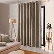 C MA DECO - Rideau occultant 16 oeillets 300x240cm naturel - vignette