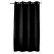 C MA DECO - Rideau occultant 8 œillets - Noir - 140x180cm - vignette