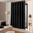 C MA DECO - Rideau occultant 16 oeillets 300x240cm noir - vignette