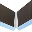 U-TILE - Panneau de construction à carreler dépliant - 250 cm x 60 cm x 80 mm d'épaisseur - vignette
