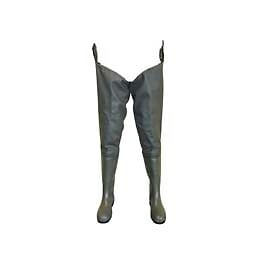 PERFECT PÊCHE - Cuissardes pêche - Semelle caoutchouc - Taille 43 - large