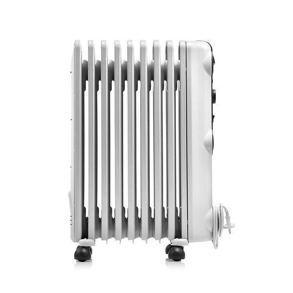 DELONGHI - radiateur à bain d'huile 2000w blanc - trrs0920 - large