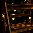 LUMISKY - Guirlande solaire diamant MILY 10 ampoules 3.90M - vignette
