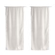 C MA DECO - Paire de voilages - Blanc - L.140xl.220cm - vignette